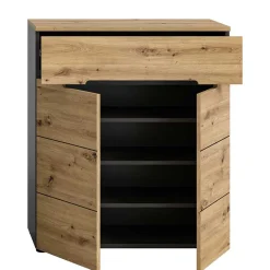 Wohnen Spiegel und Schuhkommode Set - Norja (zweiteilig)