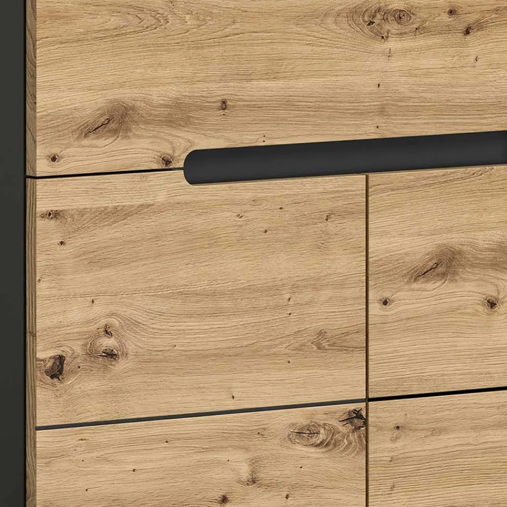 Wohnen Spiegel und Schuhkommode Set - Norja (zweiteilig)