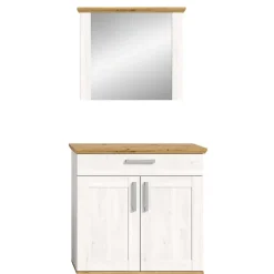 Wohnen Garderoben|Garderoben*Spiegel und Schuhkommode Set - Tocella (zweiteilig)