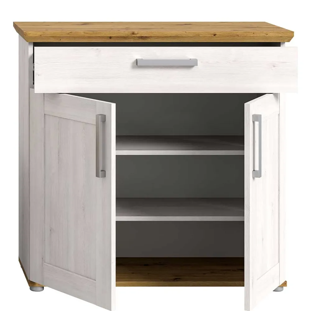 Wohnen Garderoben|Garderoben*Spiegel und Schuhkommode Set - Tocella (zweiteilig)