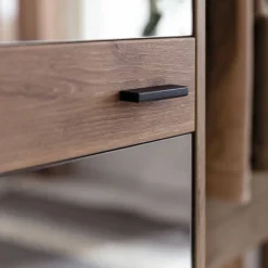 Wohnen Spiegeltür-Flurschrank in Wildeiche Optik - Vapposia