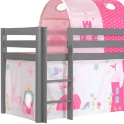 Wohnen Kinderbetten*Spielbett für Prinzessin Zimmer mit Rutsche - Abelcaso