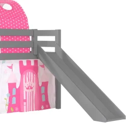 Wohnen Kinderbetten*Spielbett für Prinzessin Zimmer mit Rutsche - Abelcaso