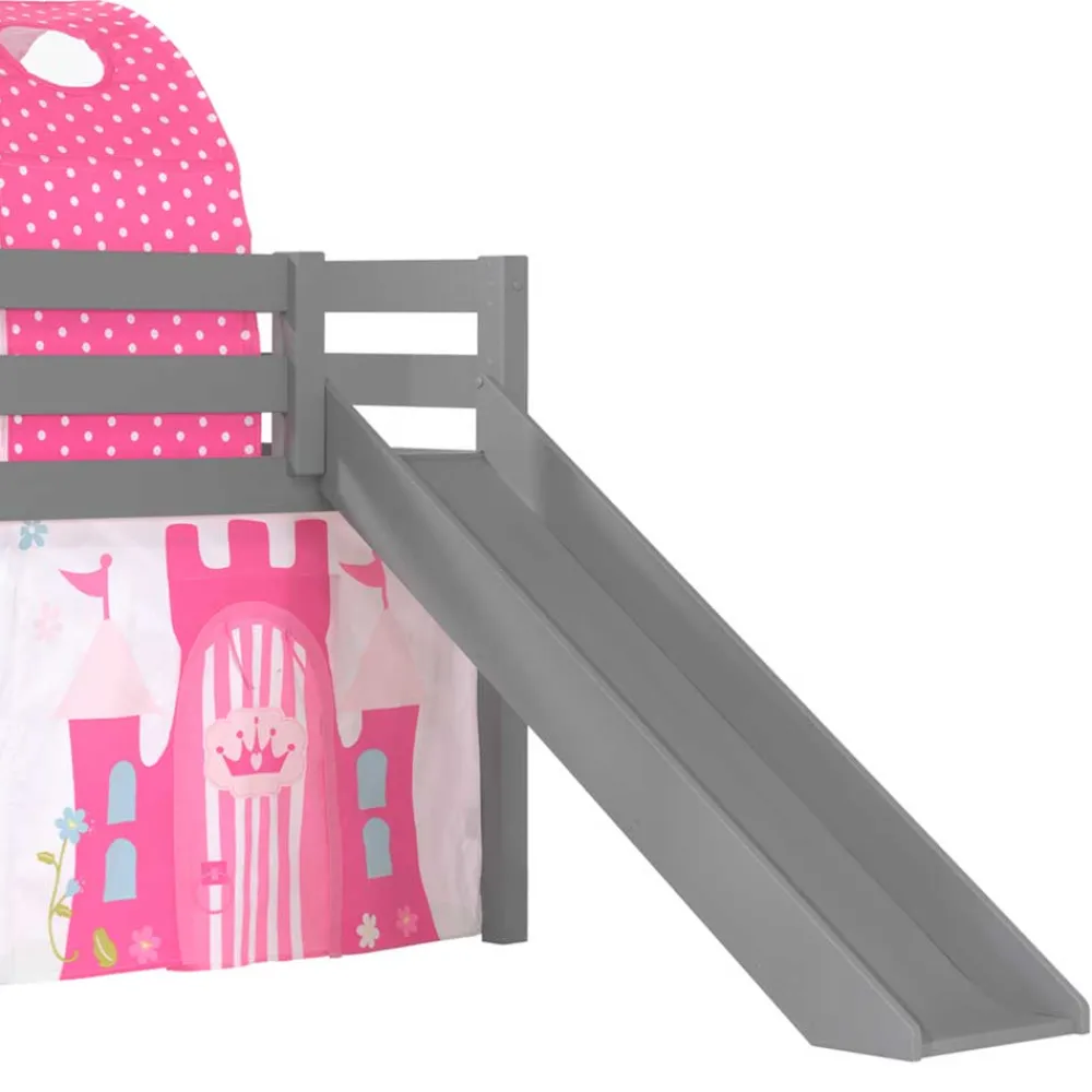 Wohnen Kinderbetten*Spielbett für Prinzessin Zimmer mit Rutsche - Abelcaso