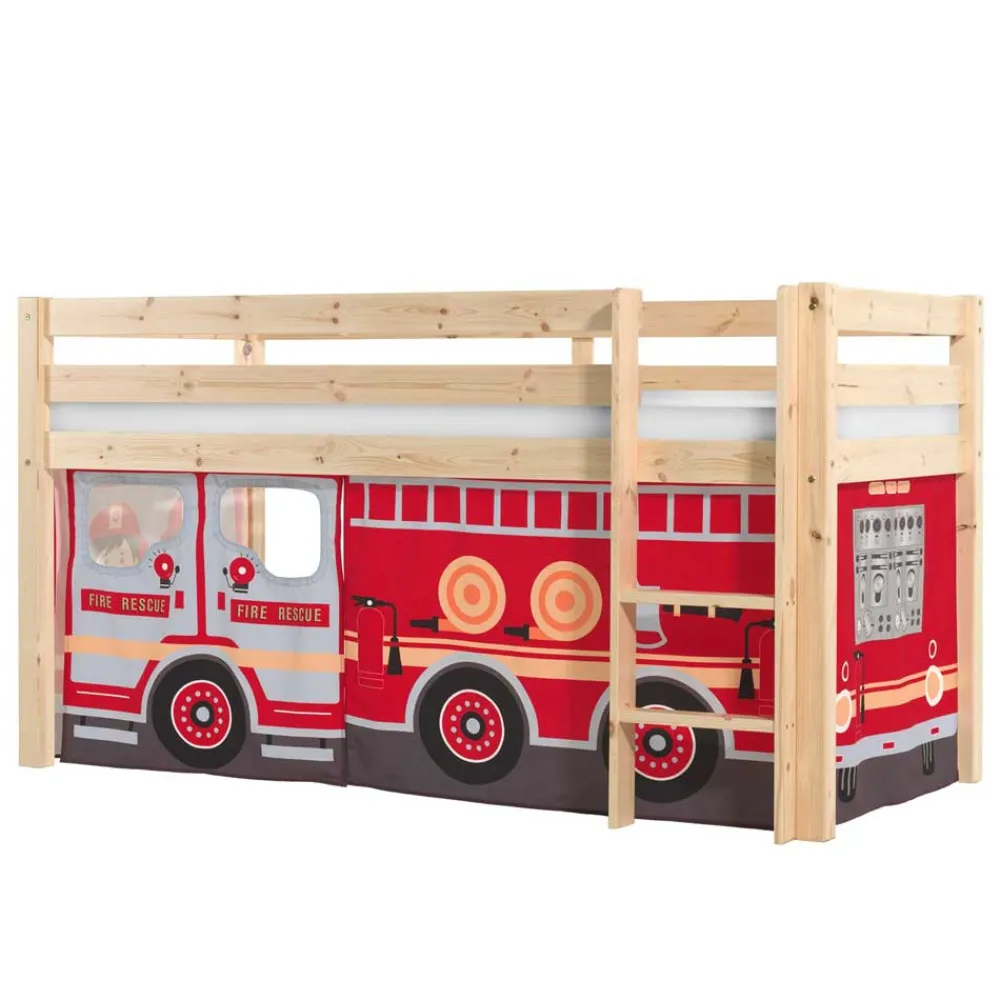 Wohnen Kindermöbel|Kinderbetten*Spielbett Hochbett Feuerwehr für Kinder - Vienna