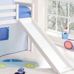 Kinder Wohnen Spielbett Max in Kiefer Massivholz