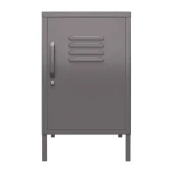 Wohnen Spind Optik Kommode mit Tür - Vespania