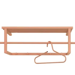 Wohnen Garderoben|Garderoben*Stahl Garderobe in Terracotta pulverbeschichtet - Simonas