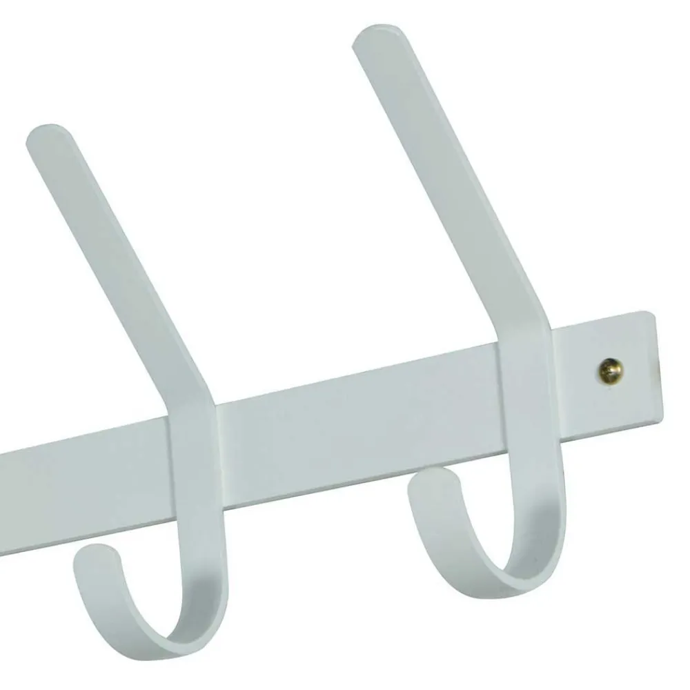 Wohnen Stahl Hängegarderobe in Weiß - Adagios