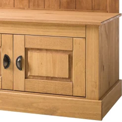 Wohnen Diele Komplett|Garderoben*Standgarderobe aus Kiefer Massivholz - Kumico