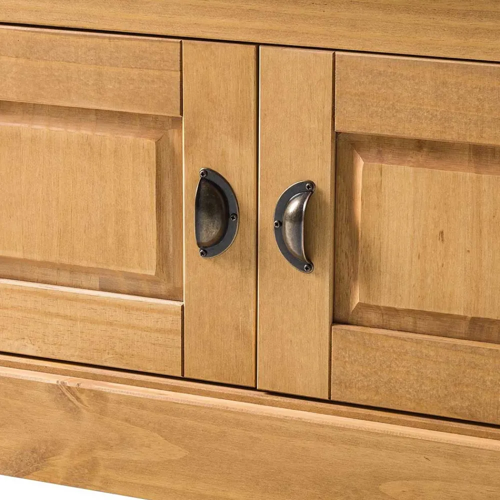 Wohnen Diele Komplett|Garderoben*Standgarderobe aus Kiefer Massivholz - Kumico