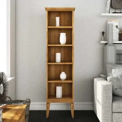 Wohnen Standregal Masdamos aus Wildeiche massiv