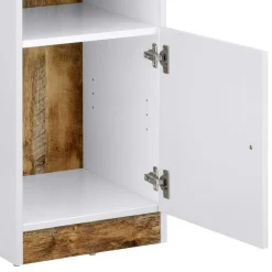 Wohnen Esszimmerregale|Regale*Standregal mit Tür & fünf Fächern - Heico I