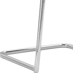 Wohnen Esszimmerstühle|Bürostühle*Stapelbarer Freischwinger Stuhl in Schwarz - Campane