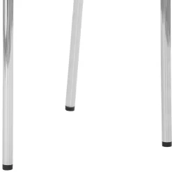 Wohnen Stapelstuhl mit Armlehnen in Gelb Stoff - Eckomy