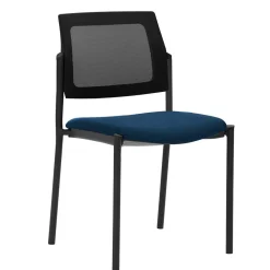 Wohnen Stapelstuhl mit Polstersitz & Meshrücken - Chiantro