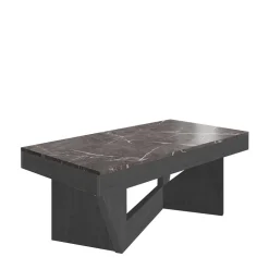 Wohnen Staufach Couchtisch in Schwarzgrau & Dunkelgrau - Cadruna