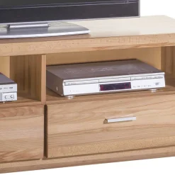 Wohnen Wohnwände|Wohnwand*Stauraum Anbauwand aus Holz - Uhelia (vierteilig)