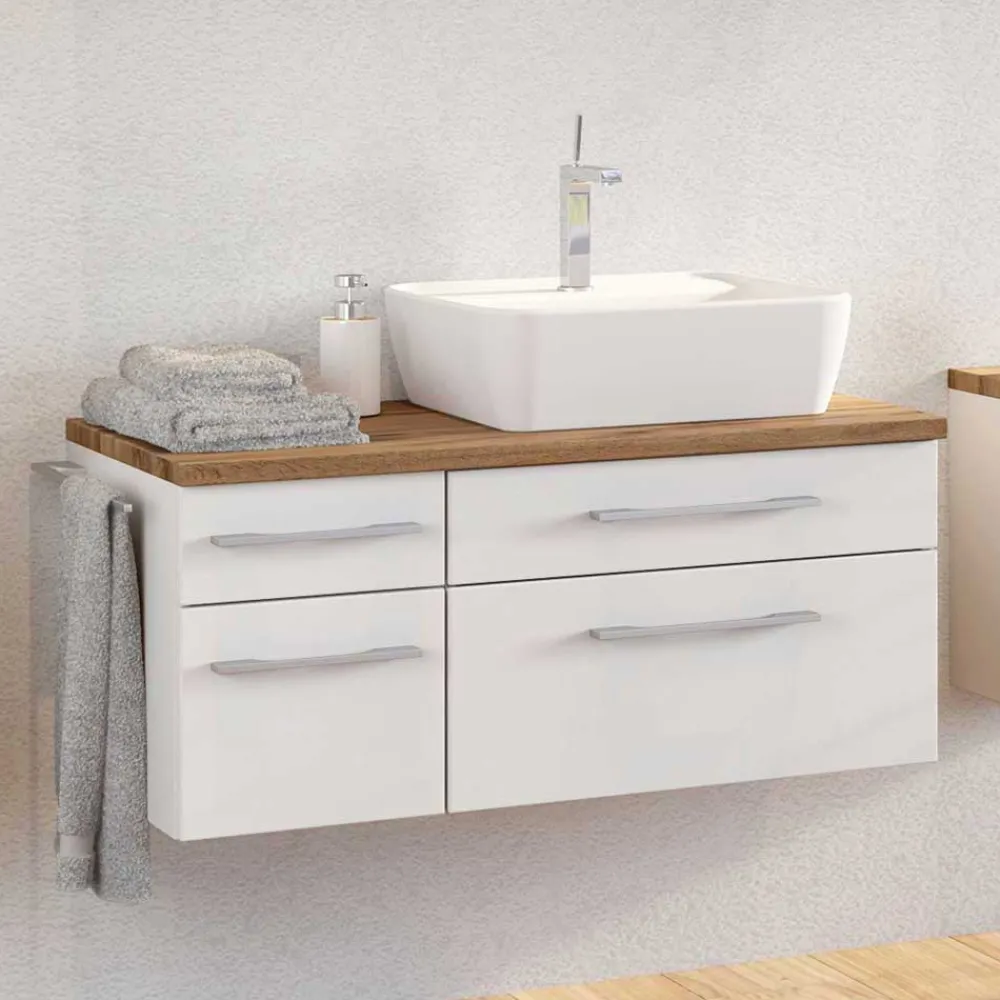 Wohnen Waschtisch|Waschbeckenunterschränke*Stauraum Badschrank mit Siphon-Ausschnitt - Enwicos I