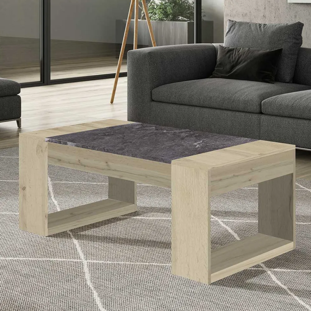 Wohnen Stauraum Couchtisch mit Tischplatte zum Hochklappen - Pazionan