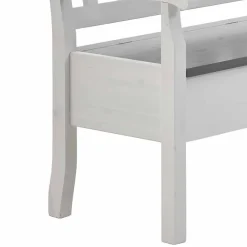 Wohnen Küchenbänke|Esszimmerbänke*Stauraum Eckbank Yoan in Weiß mit Grau