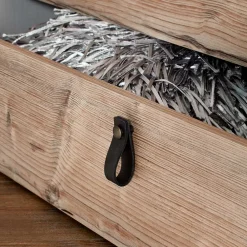 Wohnen Stauraumbett in Tanne Holzoptik - Ardila