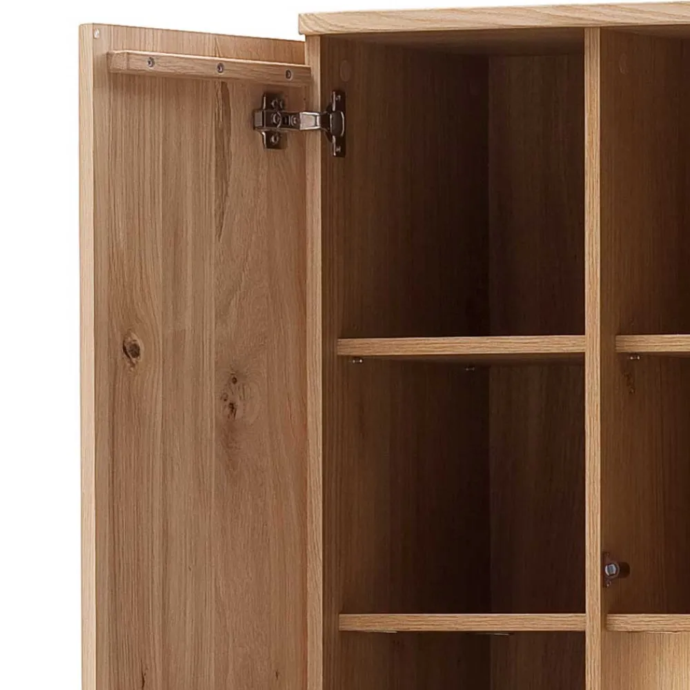 Wohnen Stauraumvitrine Wohnzimmerschrank 2-türig - Crupean