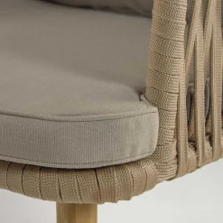 Wohnen Rattanmöbel|Korbmöbel*Stühle aus Kordelgeflecht & Holz - Movement (2er Set)