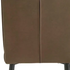 Wohnen Stühle in Braun Kunstleder - Freiburg (2er Set)