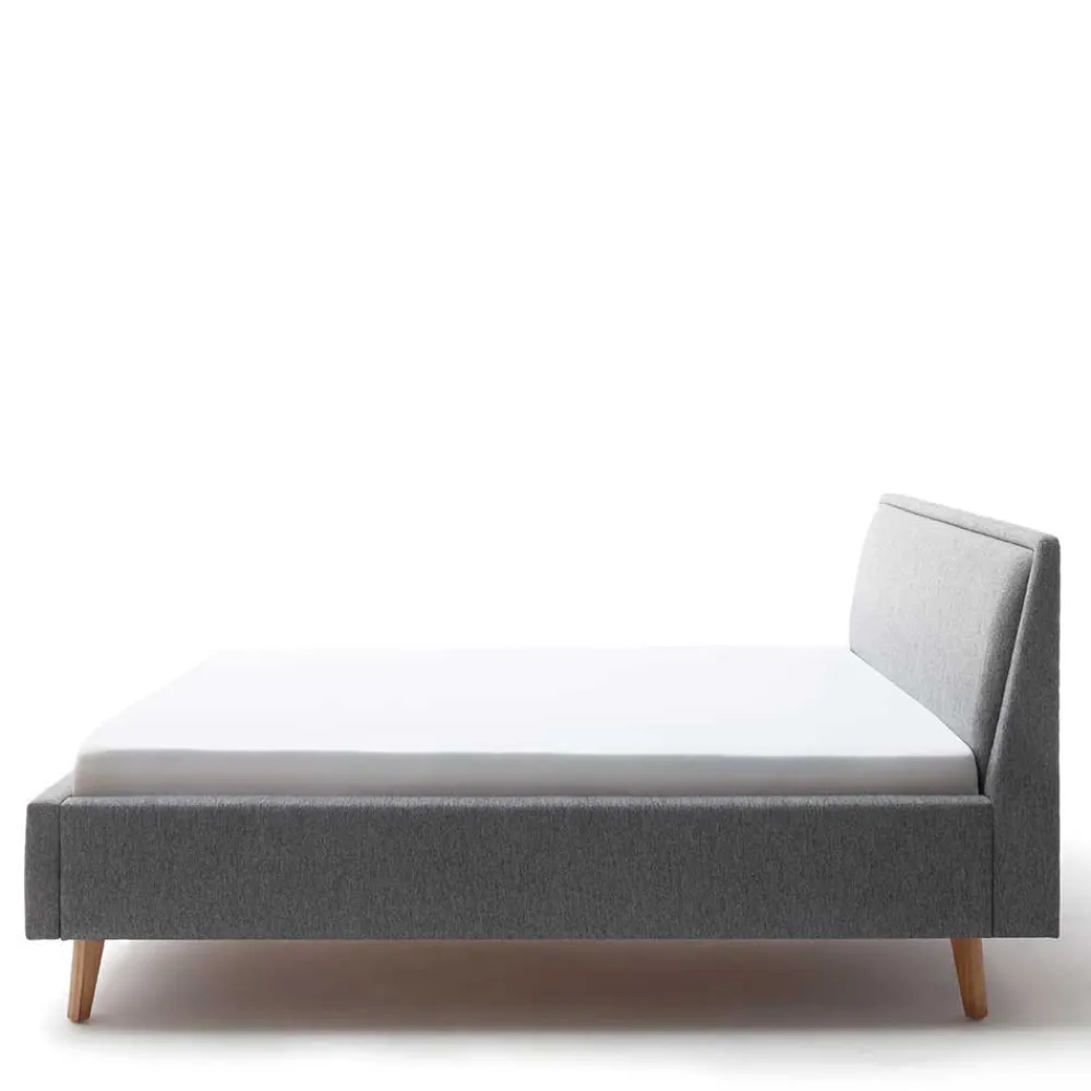 Wohnen Stoffbett im Skandinavischen Stil in Grau - Cepter