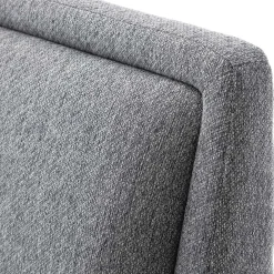 Wohnen Stoffbett im Skandinavischen Stil in Grau - Cepter