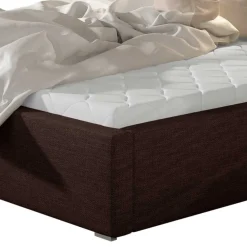 Wohnen Braune Möbel|Betten*Stoffbett in Braun - Svilia