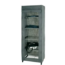 Wohnen Stoffschrank Katro in Grau