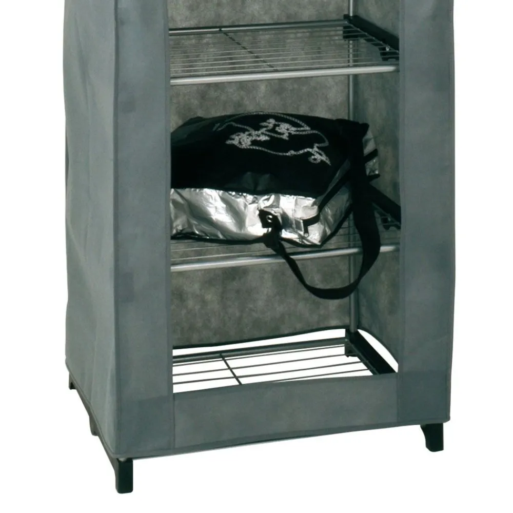 Wohnen Stoffschrank Katro in Grau