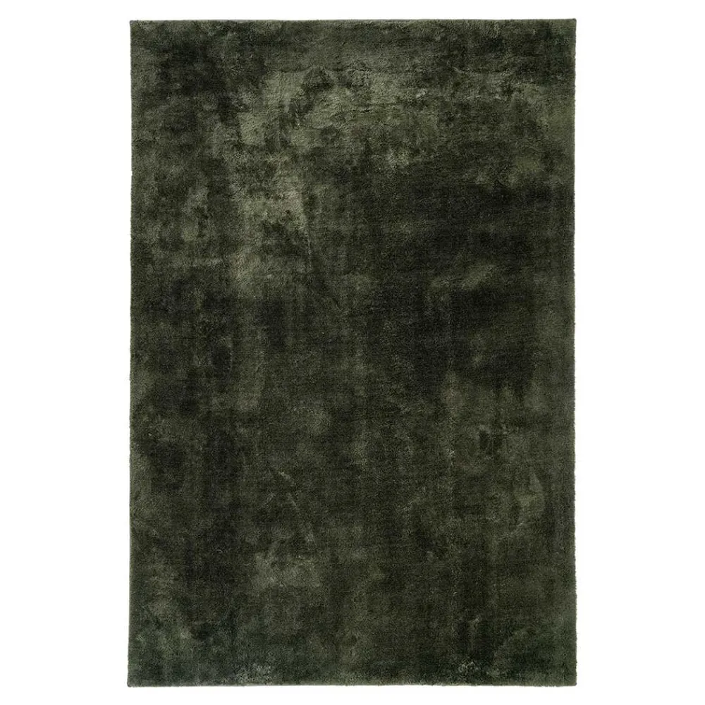 Wohnen Strapazierfähiger Teppich in Dunkelgrün - Slavian