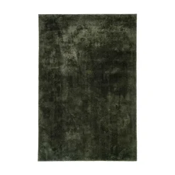 Wohnen Strapazierfähiger Teppich in Dunkelgrün - Slavian