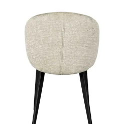 Wohnen Küchenstühle|Esszimmerstühle*Struktursamt Polsterstühle in Beige - Hakamo (2er Set)