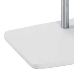 Herren Wohnen Stummer Diener in Chromfarben & Weiß - Contessa