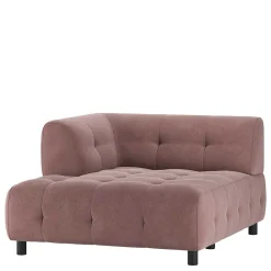 Wohnen Sofas|Sofa*Systemcouch Ecke links in Mauve Stoff - Charin
