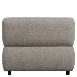 Wohnen Sofas|Sofa*Systemcouch Einsitzer in Graugrün Chenille - Aramato