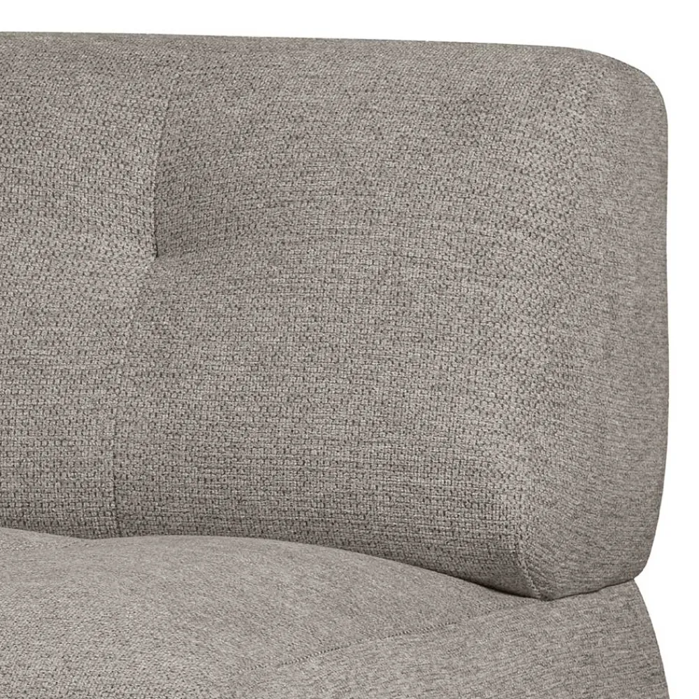 Wohnen Sofas|Sofa*Systemcouch Einsitzer in Graugrün Chenille - Aramato