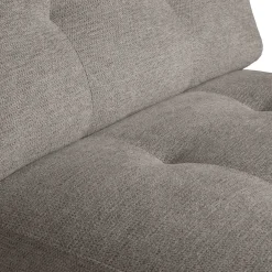 Wohnen Sofas|Sofa*Systemcouch Einsitzer in Graugrün Chenille - Aramato