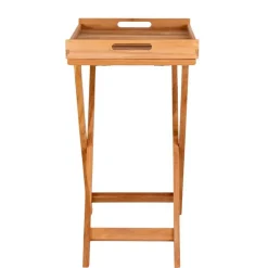 Wohnen Tablett Tisch aus Teak Massivholz - Muldivian