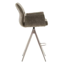 Wohnen Taschenfederkern-Barstühle mit Armlehnen - Swanda (2er Set)