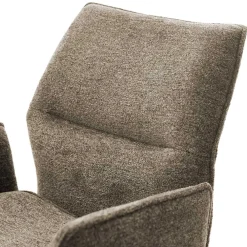 Wohnen Taschenfederkern-Barstühle mit Armlehnen - Swanda (2er Set)