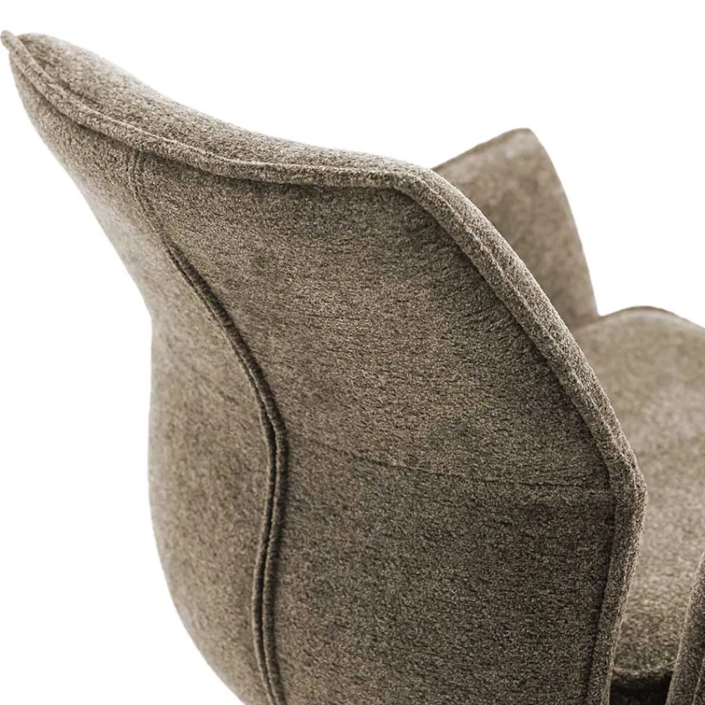 Wohnen Taschenfederkern-Barstühle mit Armlehnen - Swanda (2er Set)