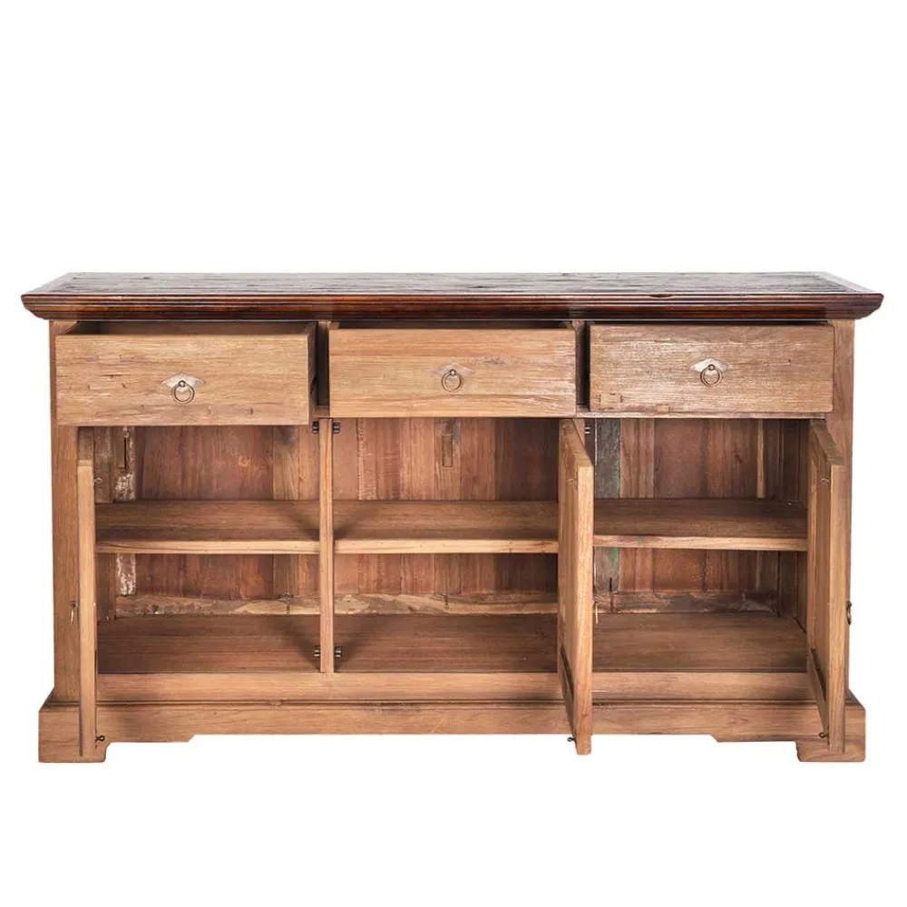 Wohnen Teak Kommode Mangato im Kolonialstil