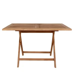 Wohnen Teakholz-Gartenmöbel|Gartentische*Teakholz Garten Klapptisch in 120x80 cm - Vienna