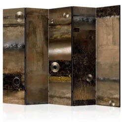 Wohnen Braune Möbel|Wohnzimmer-Regale*5-teilige Wohnraum Trennwand 225x172 - Tumeato