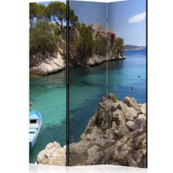 Wohnen 3-teiliger Foto Paravent Meer & Küste - Savane